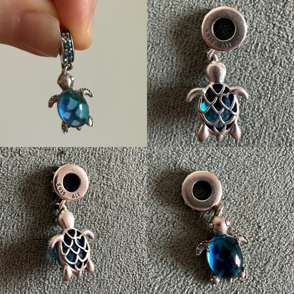 Pandora Murano Glass Sea Turtle Dangle Charm
Sterling Silver - Picture 2 of 3